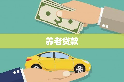 廉江养老贷款