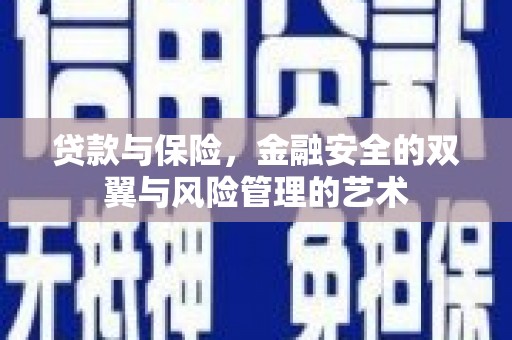 礼县贷款与保险，金融安全的双翼与风险管理的艺术
