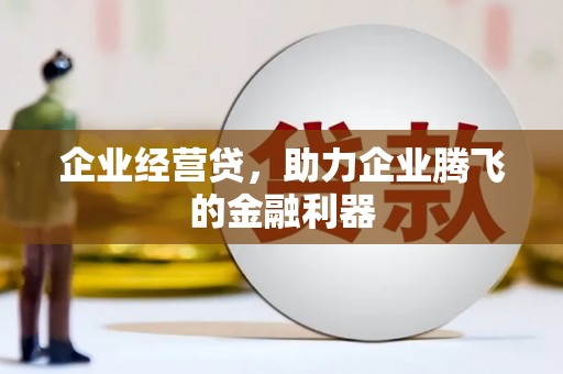 龙岗企业经营贷，助力企业腾飞的金融利器