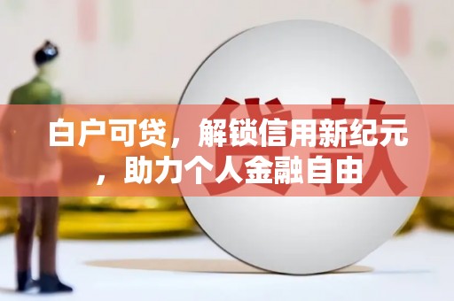 石龙白户可贷，解锁信用新纪元，助力个人金融自由