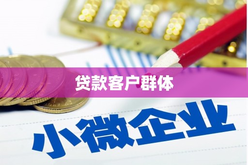 大东贷款客户群体