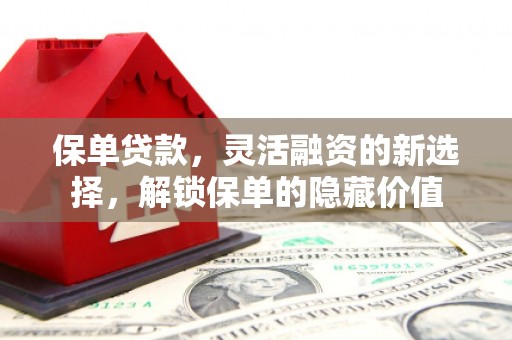 邻水保单贷款，灵活融资的新选择，解锁保单的隐藏价值