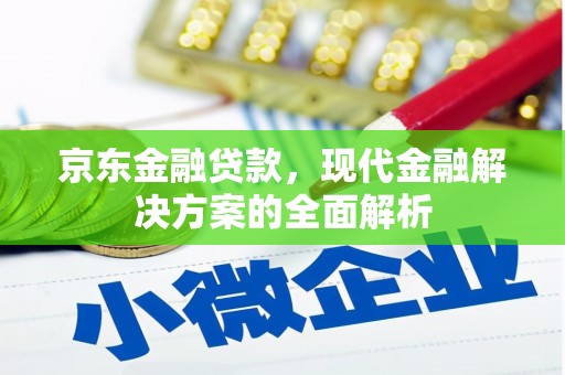 港南京东金融贷款，现代金融解决方案的全面解析
