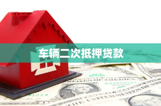 广水车辆二次抵押贷款
