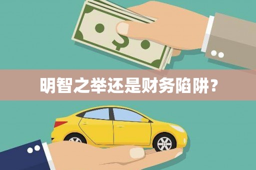 西畴明智之举还是财务陷阱？